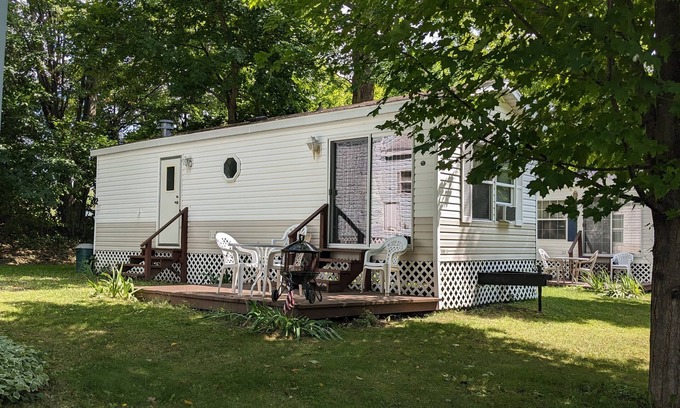 Perry Maison | Park model unit #2 for rent by Silver Lake NY