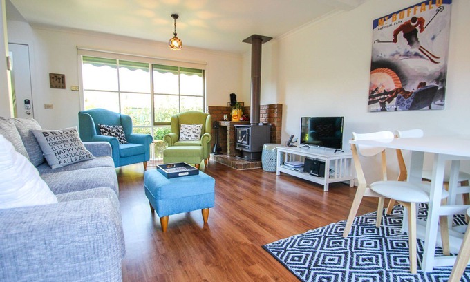 Bright Villa | Park Street Retreat: Cosy et coloré
