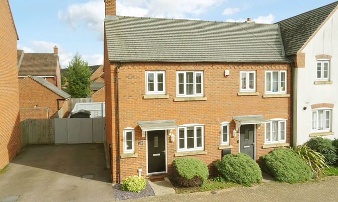 Kibworth Beauchamp Maison | Park view house, 3 beds, sleeps 5/6