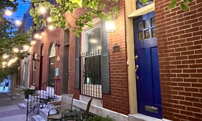 Downtown Baltimore Maison | Spacieux Rowhome-Charme & Comfort à Patterson Park