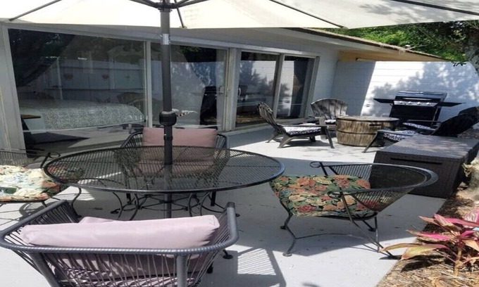 Tallahassee Copropriété | Patio Paradise, à 1,6 km de: FSU Stadium!