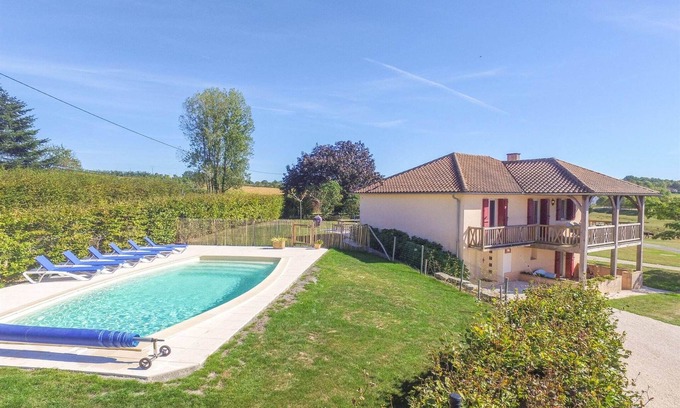 Saint-Medard-d'Excideuil Maison | Maison de vacances avec piscine privée chauffée