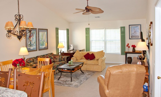 Pawleys Island Copropriété | ❤️ Pawleys True Blue Villa, Near Beaches, Golf, Pools HotTubs, Screened Porch🌴