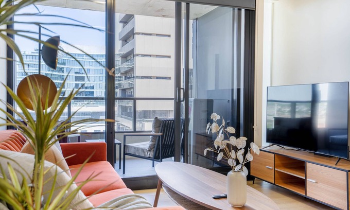 Albert Park Appartement | Peaceful 1BR apt on St Kilda Rd w Free Parking