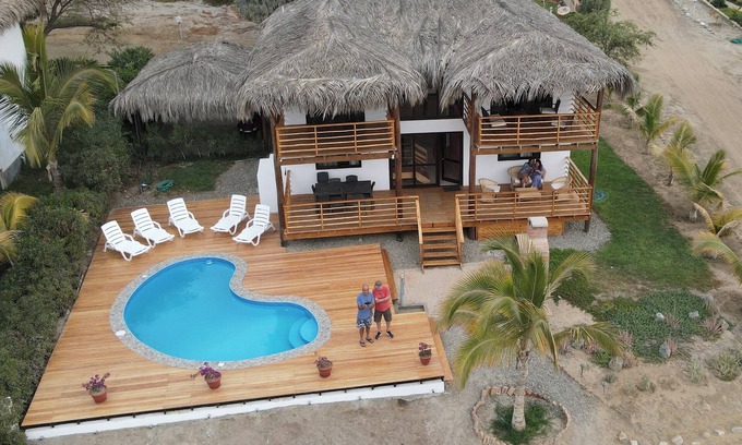 Los Organos Maison | Oasis de paix et superbes vues sur l'océan à Los Organos - Mancora, Pérou