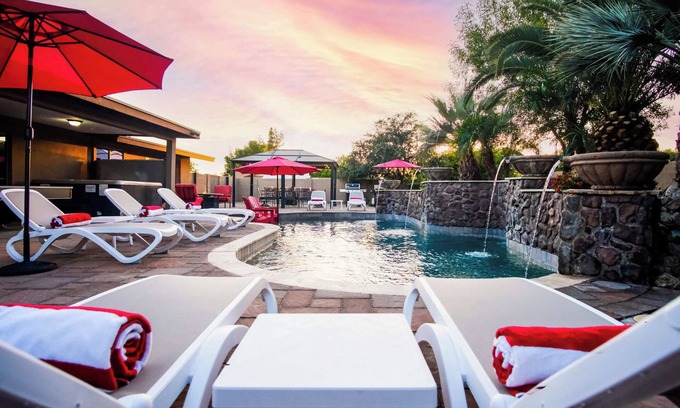 Ranchos Del Sol Maison | 5Bd / 4. 5ba, piscine privée + spa, Dbl Master, cuisine extérieure, Great Gilbert Area