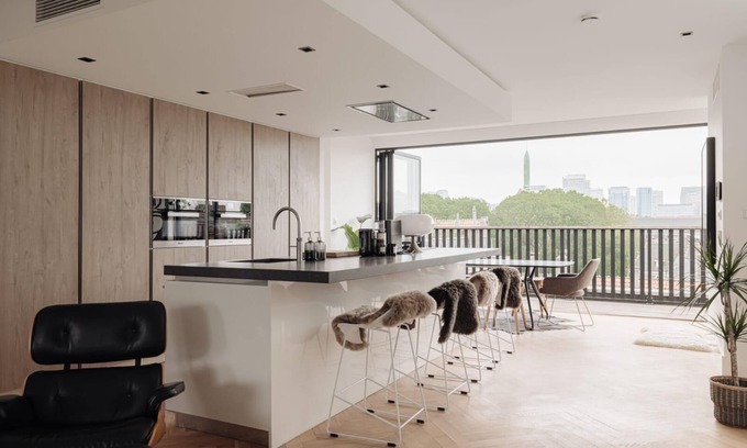 Old South Appartement | Peaceful Penthouse Amsterdam