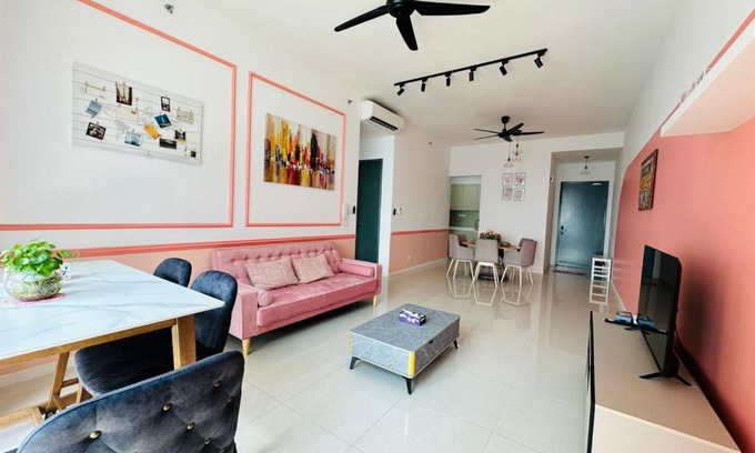 Taman Bukit Mewah Appartement | Peachy Poolview Paradise @ Paradigm Mall *10-12pax