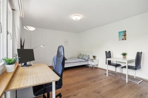 Schaffhausen Appartement | Pearlstay - Quiet Location Workplace Parking Washer