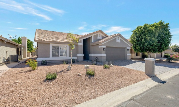 Pebblecreek Maison | Pebblecreek 55+ Resort community. Virtually brand-new home with pool!