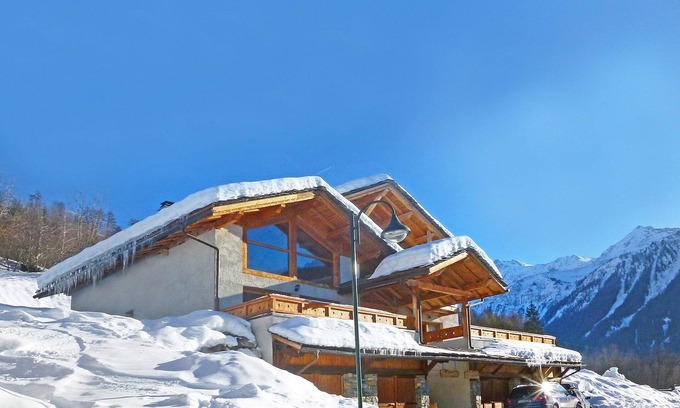 Peisey-Nancroix Chalet De Ski | Chalet moderne à Peisey-Nancroix avec balcon