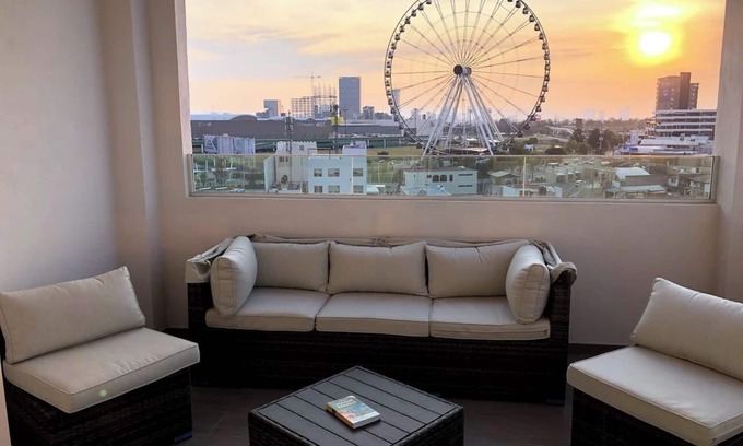 Angelopolis Appartement | Penthouse in front of Estrella de Puebla 16 guest