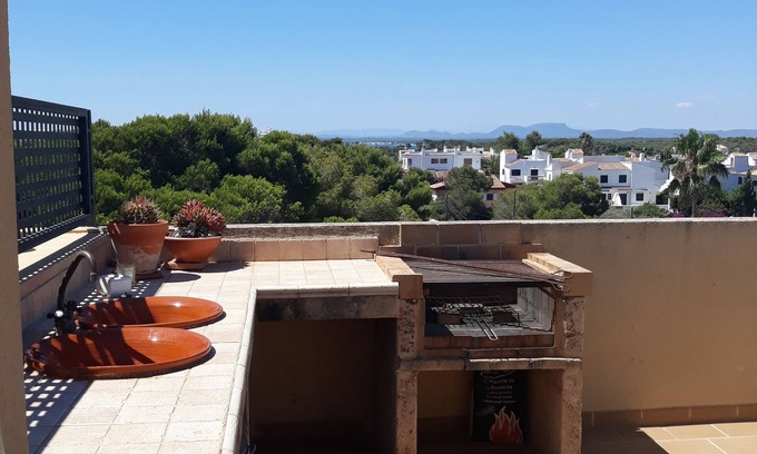 Colonia Sant Jordi Appartement | Appartement lumineux :solarium , wifi, Tvsat, A/A, plage
