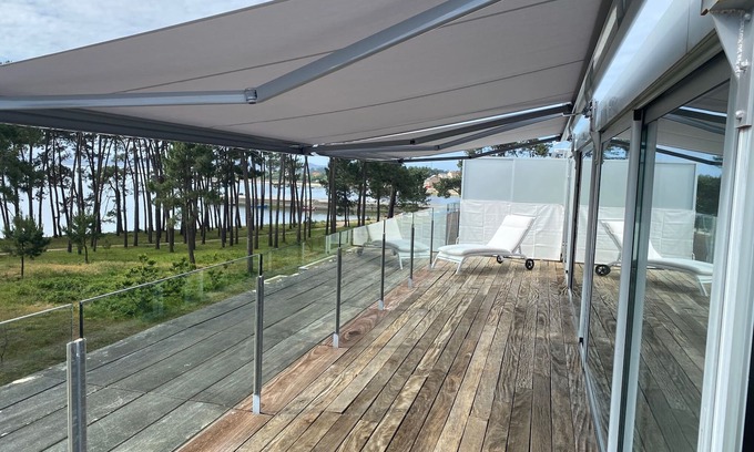 Isla de Arosa Appartement | Penthouse à Illa de Arousa, plage et piscine.