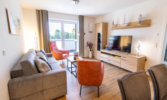 Tossens Appartement | KÜSTE33/43 - The sound of the sea - exclusive penthouse apartment with sauna & close to the beach!