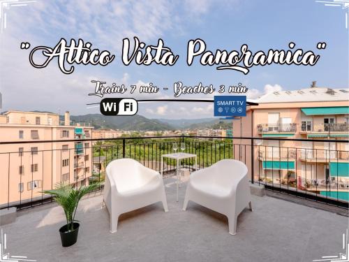 Albisola Superiore Appartement | Penthouse panoramic view - Sea 3min - AC - WiFi