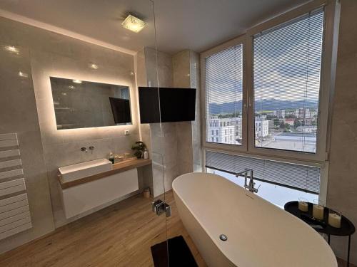 Liptovsky Mikulas Appartement | Penthouse Rooftop with terrace and sauna