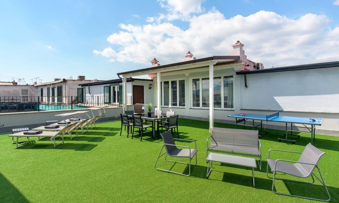 Vasto Appartement | Penthouse with garden and terrace Garibaldi square