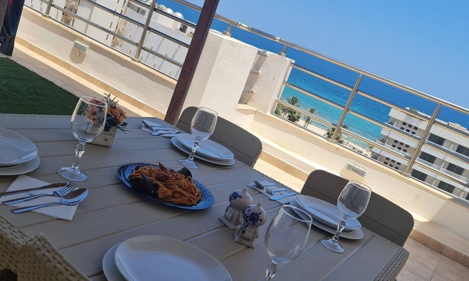 Sousse - Monastir Appartement | Penthouse with terrace overlooking the sea on the Corniche of Sousse