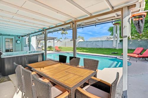 Peoria Maison | Peoria Home with Private Pool, Hot Tub, and Gas Grill!