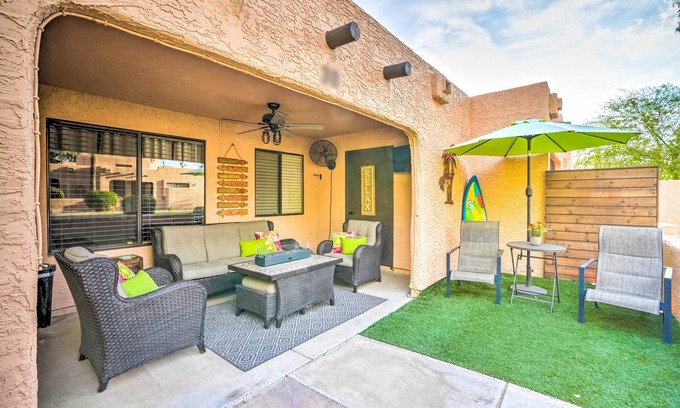 Phoenix Maison | Peoria Oasis w/ Resort Amenities, 2 Mi to Downtown