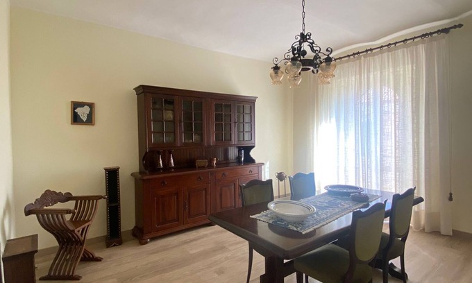 Poggio Bustone Appartement | Peppe and Lucia's house, adjacent to the home of Lucio Battisti