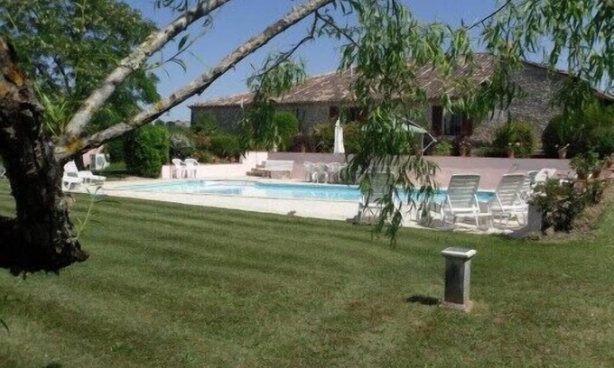 Romestaing Villa | Maison de charme, très bien équipée avec tennis privé et piscine chauffée