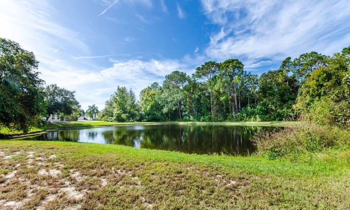 Bridgewater Crossing Maison | Villa de vacances parfaite avec piscine plein sud, vue sur la conservation + excellent emplacement