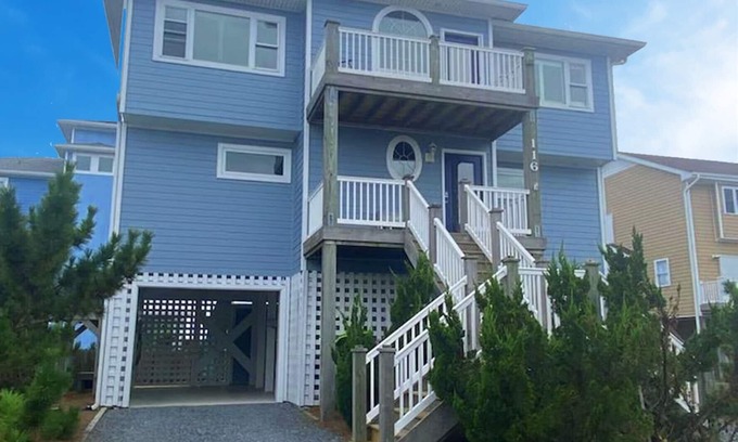 Village of Stump Sound Maison | Maison parfaite en bord de mer à North Topsail