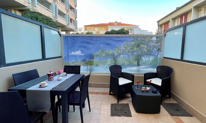 Porto d'Ascoli Appartement | {Perla d'aMare ~ Rubino} Elegant apartment a stone's throw from the sea