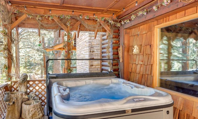 Vallecito Maison | Pet-Friendly Bayfield Cabin with Game Room and Hot Tub