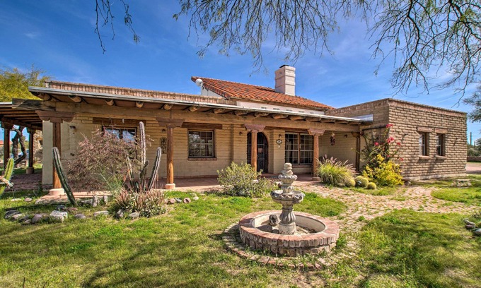 Desert View Village Maison | NOUVEAU! Adobe Oasis pour animaux de compagnie avec randonnée à 5 km de distance!
