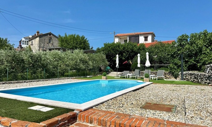 Brzac Maison | Pet-Friendly Holiday Home Lara with Pool and Sea view
