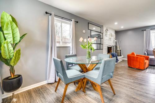 Columbus Maison | Pet-Friendly Home with Fireplace about 9 Mi to Dtwn!