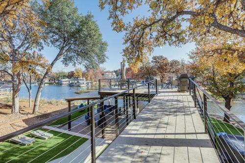 Granite Shoals Maison | Pet-Friendly Lake LBJ Retreat with Deck and Hot Tub!