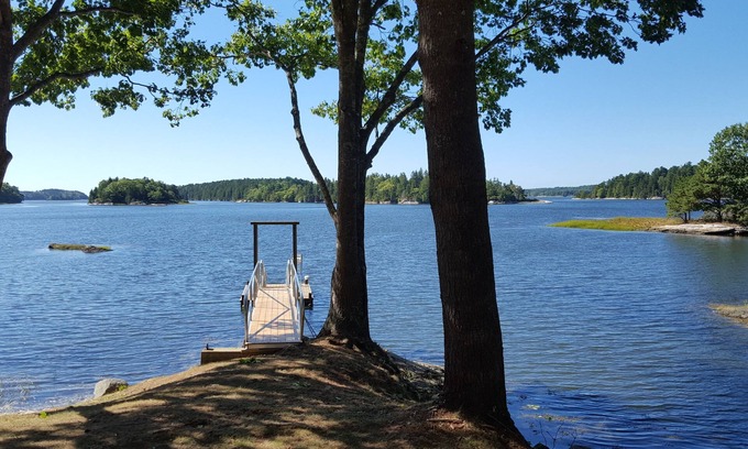 Georgetown Maison | Accueil au bord de l'eau isolé avec animaux domestiques et quai privé et vue imprenable