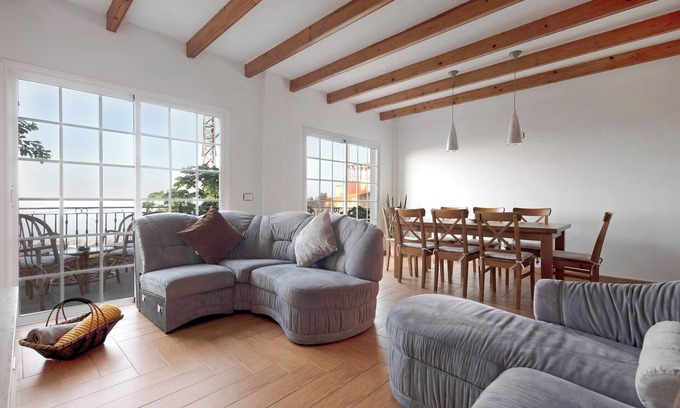 Las Arenas Maison | Maison de vacances "Casa Luz" avec vue sur mer, bain à remous et Wi-Fi.