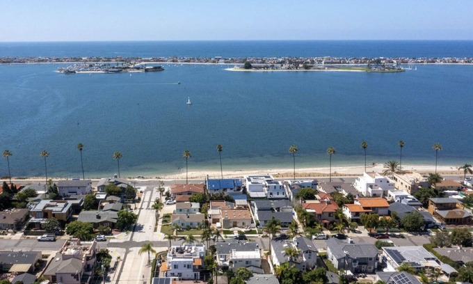 Crown Point Maison | Pet/Kid Friendly Beach home with Hot tub and playground area