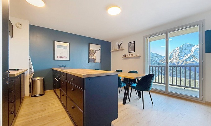 Peyragudes Appartement | PEYRAGUDES appart rénové, draps, serviettes et ménage fin séjour compris