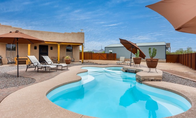 Anthem Appartement | Phoenix Desert Retreat-Family-Friendly, 3 beds, Pool, AC, and WIFI