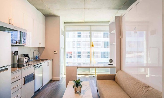 Downtown Phoenix Appartement | PHX Getaway+Pool+Murphy Bed+Downtown Studio
