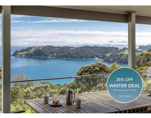 Waiheke Island Maison | Piemelon Bay Views - Coast & Country