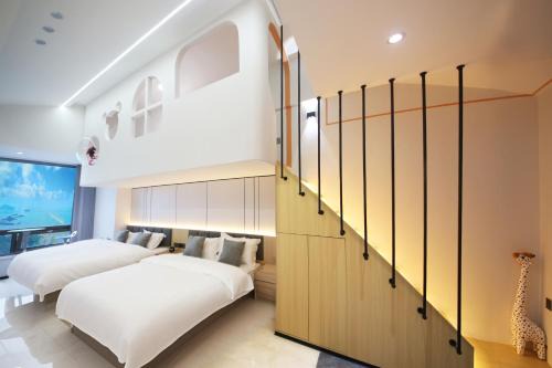 Fuzhou Appartement | PingTan YuCheng Seaview Blue Smart Hotel