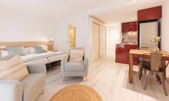 el Mercadal Appartement | Studio Plaça Catalunya - Location de vacances Gérone | Bravissimo