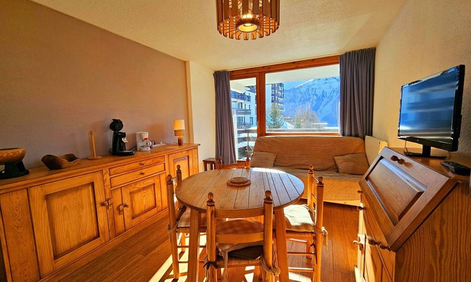 Plan Peisey Appartement | Plan Peisey: Appartement 2 pièces 5 pers, accès pistes, animaux admis