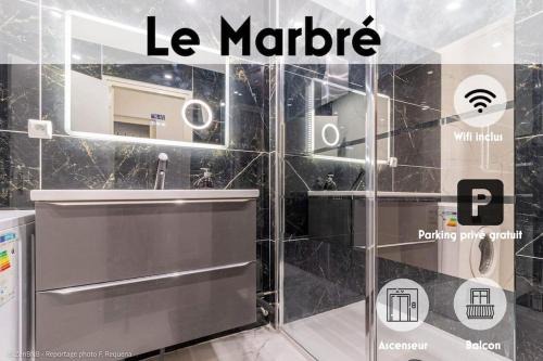 Annemasse Appartement | Place privée/Le Marbré/Moderne/60m2