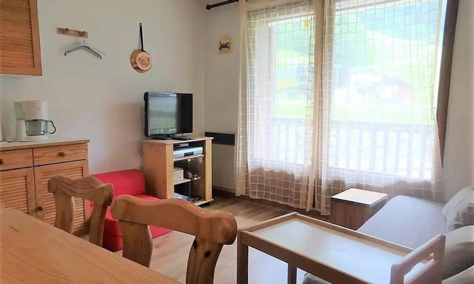 Beaufort Appartement | Appartement T 2 de 26m², pied des pistes, classé en 2 étoiles pour 5 personnes