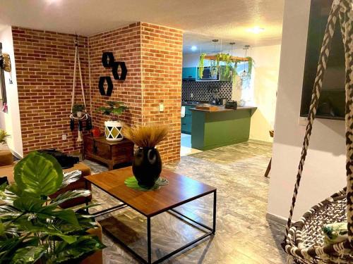 Zapopan Appartement | Planta Baja Enorme, Jardín, Parking, Hasta 11 Pax