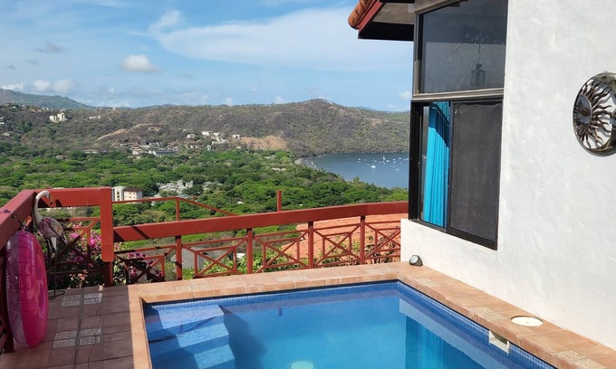 Panama Beach Maison | Casa Vista Mágica, villa de 3 chambres sur la plage, piscine privée, vue imprenable sur l'océan!