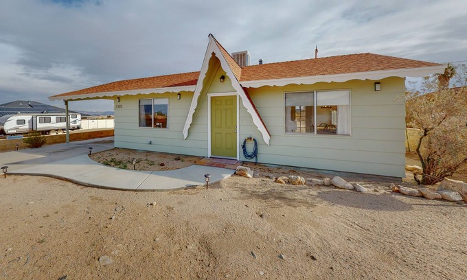 Twentynine Palms Maison | Playful home with an enclosed yard, grill, & washer/dryer - close to parks